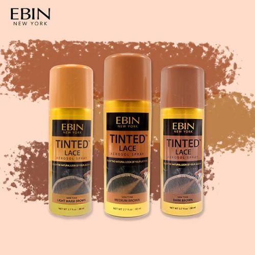 Ebin Tinted Lace Medium Brown