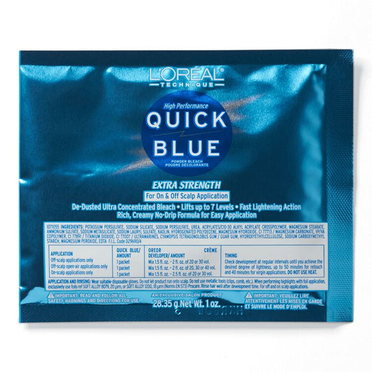 Quick Blue Powder Bleach Pack